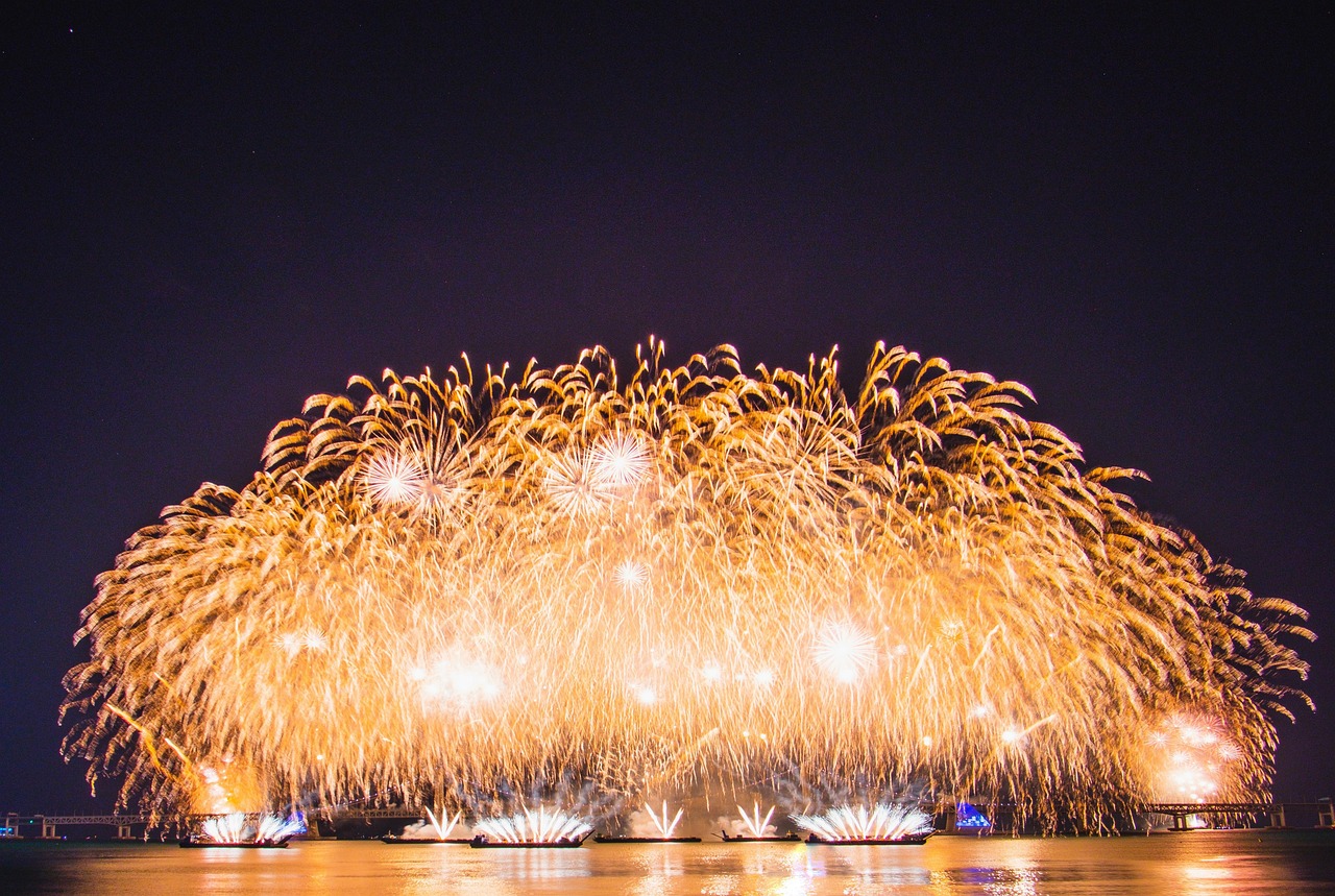 fireworks, christmas, celebration, party, 2023, newyear, love, happy