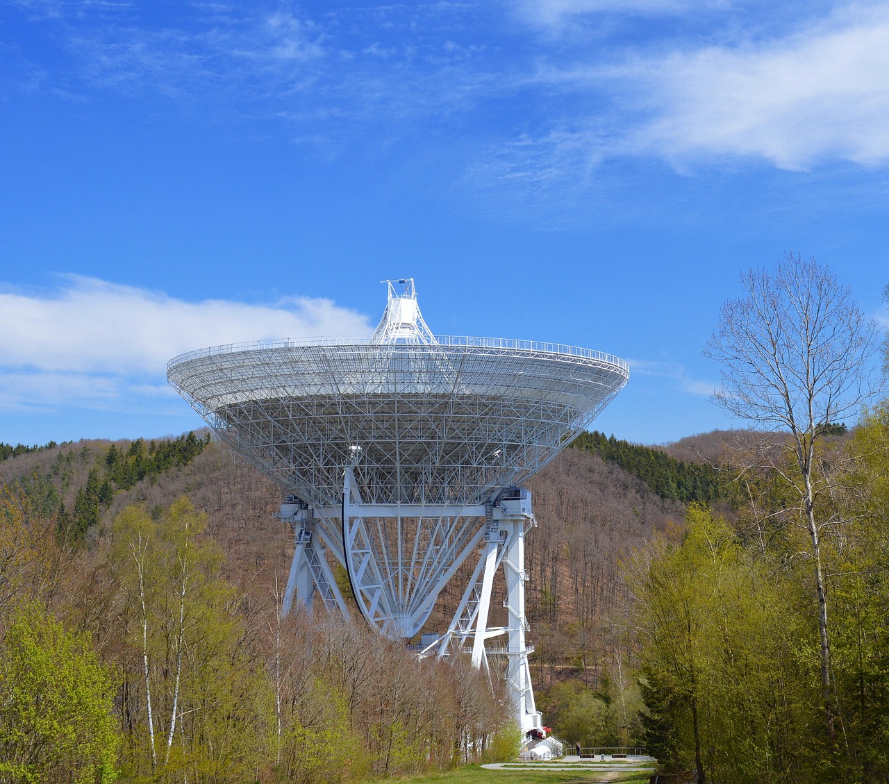 radio telescope, effelsberg, eifel, space, telescope, research, astronomy, science, technology, large telescope, receive, to listen, architecture, white, eifel, eifel, telescope, telescope, telescope, telescope, telescope