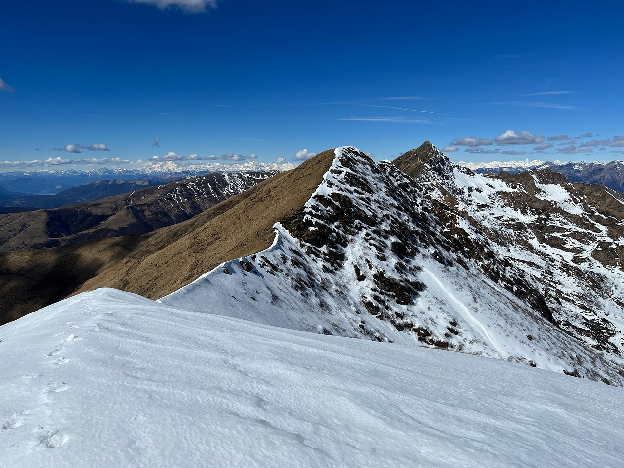 pianchette top, mount tabor, alpine route, alps, walk, sky, tops, excursions, hiking, mountains, nature, clouds, landscape, panorama, routes, trails, trekking, summit, peaks, view, snow, alpine