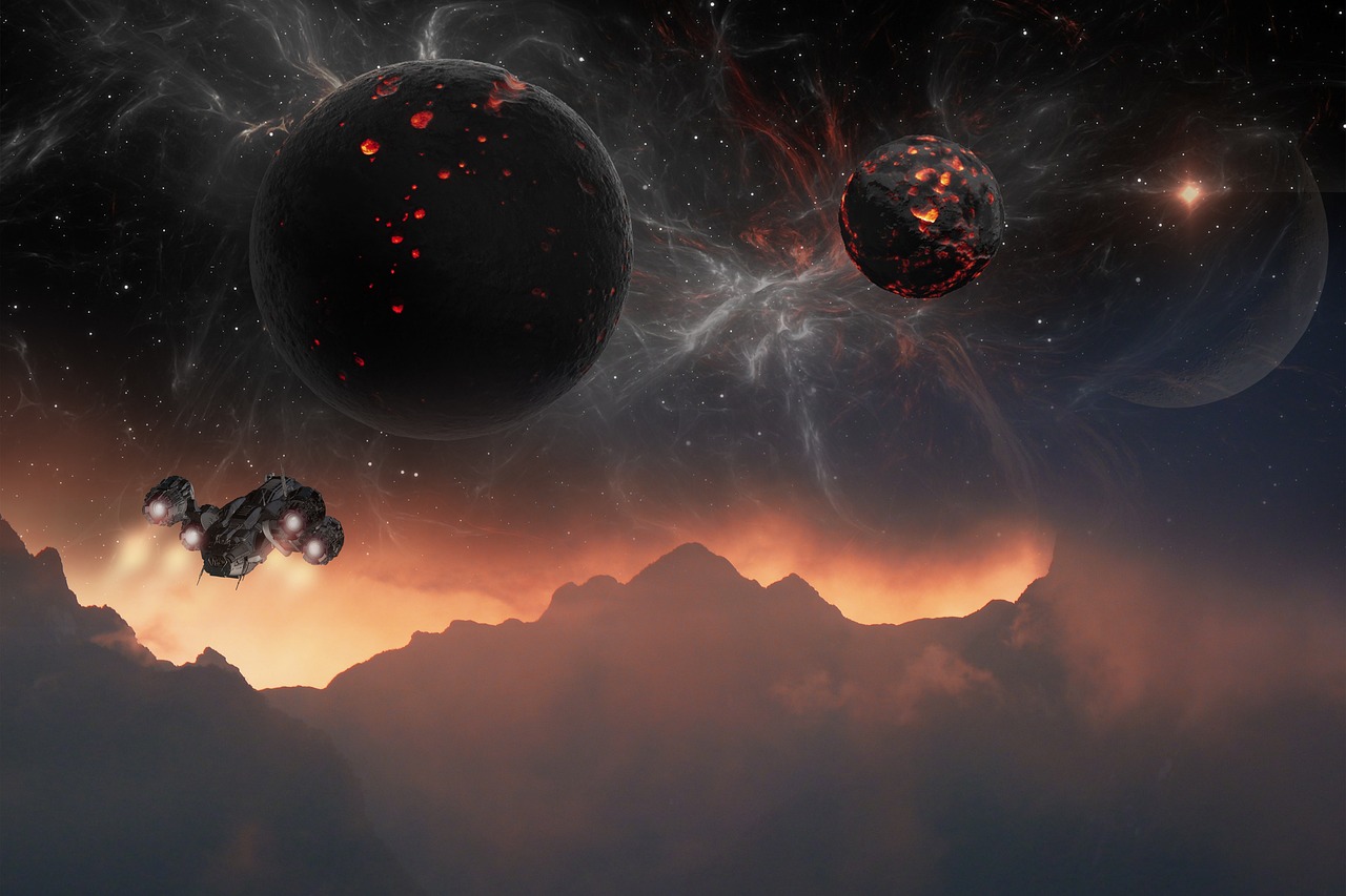 science fiction, ship, space, futuristic, planets, cosmos, alien, science fiction, alien, alien, alien, alien, alien